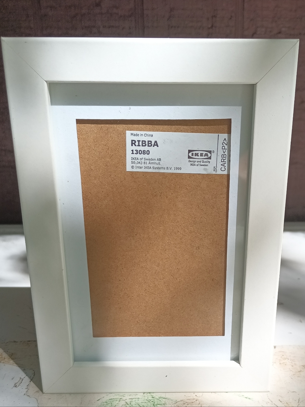 IKEA Ribba White Picture Frame 13080